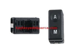 CAM DÜĞMESİ E36 BEYAZ İNCE FİŞLİ