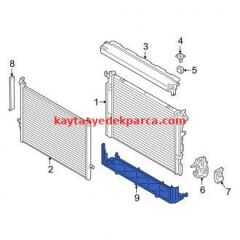 17118632118-8632118-WEN-RADYATÖR ALT BAKALITI G30