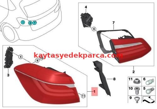 63217164746-7164746-BMW-BAGAJ STOP E65