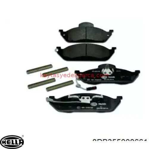 8DB355008661-OPT-FREN BALATASI, W163 ÖN ML320-ML270 CDI FİŞLİ