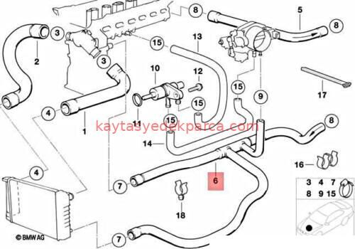 11531738054-1738054-YLD-HORTUM E34/M50 RAD.ALT İNCE