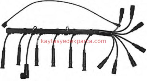 12121720530-1720530-ZTX-BUJİ KABLO SETİ M20 REZİSTANSLI