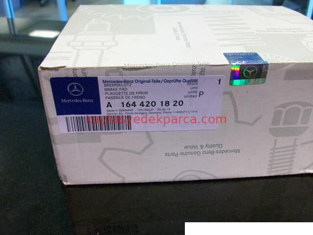 A1644201820-OPT-FREN BALATASI, W164-251 ÖN 0044204020