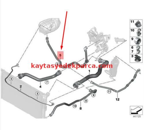 17128587514-8587514-BMW-HORTUM SU GENLEŞME KABI F20 LCİ