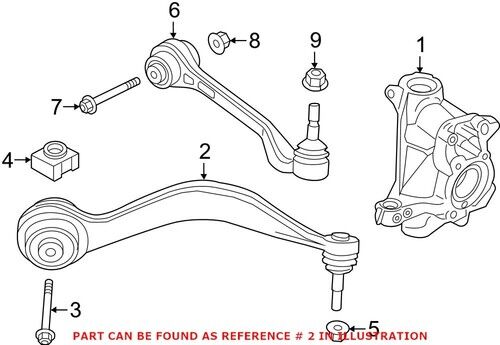 BMW-31106894663-SALINCAK ÖN ÜST SOL