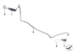BMW-51117345033-51117345033-7345033-BMW-TAMPON KAPLAMA E84 PDC Lİ