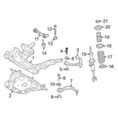 BMW-31106895683-ÜST SALINCAK SOL G26
