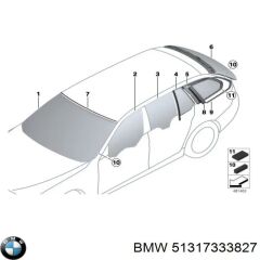 BMW-51317333827-CAM ÖN F10