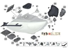 BMW-63117263090-SİNYAL LED E92 LCİ SAĞ