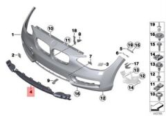BMW-51118053807-TAMPON ÖN F20/M/FAR YIKAMALI