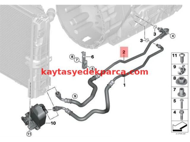 17227604981-7604981-BMW-ŞANZIMAN YAĞ HORTUMU