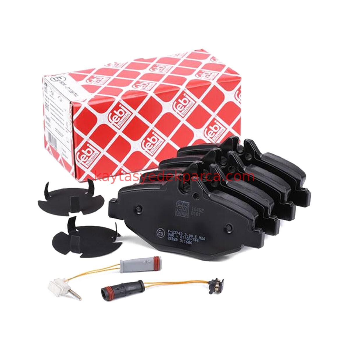 A0044208720-PGD-FREN BALATASI, W211 ÖN E200-270 CDI 02- FİŞLİ