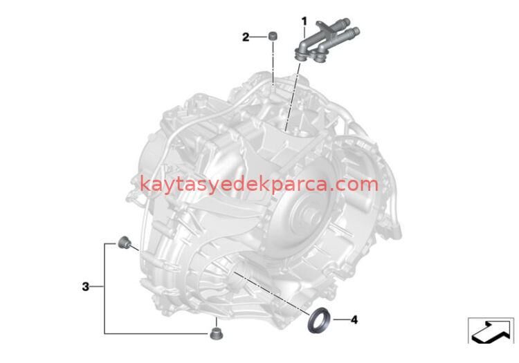 28008689821-8689821-BMW-ŞANZIMAN FLANŞ  HORTUM