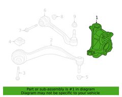 BMW-31208095650-ÖN AKS TAŞIYICI SAĞ G80