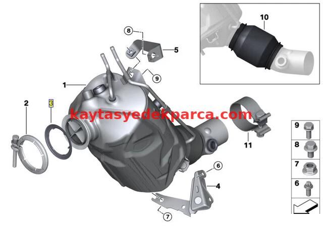 18308508051-8508051-BMW-PARTİKÜL CONTASI