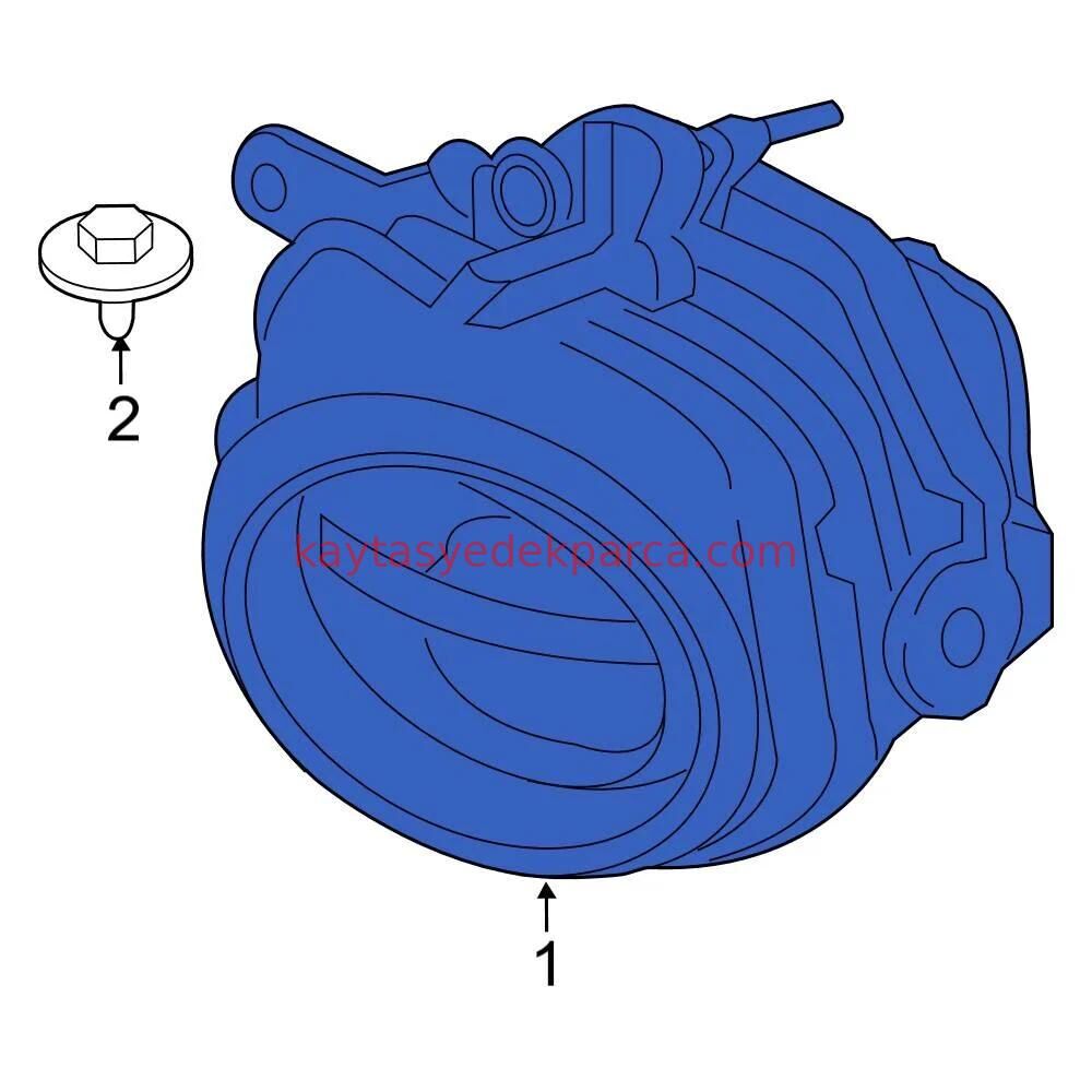 63177317252-7317252-ZKW-SİS FARI F15/F16/F25/F26 / R LED