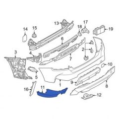 BMW-51235A35FD7-MOTOR KAPUT KİLİDİ F70