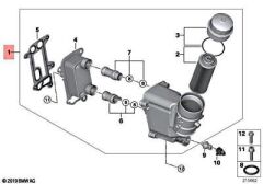 OEM-11427807799-YAĞ FİLTRE GÖVDESİ E90-E92