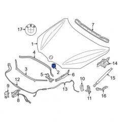 BMW-51648071632-FAR BAĞLANTI SACI SAĞ