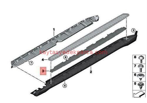 51777294383-7294383-BMW-MARŞBİYEL KAPLAMA İÇ BRAKETİ