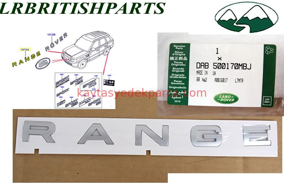 DAB500170MBJ-0170MBJ-BRH-YAZI ÖN RANGE