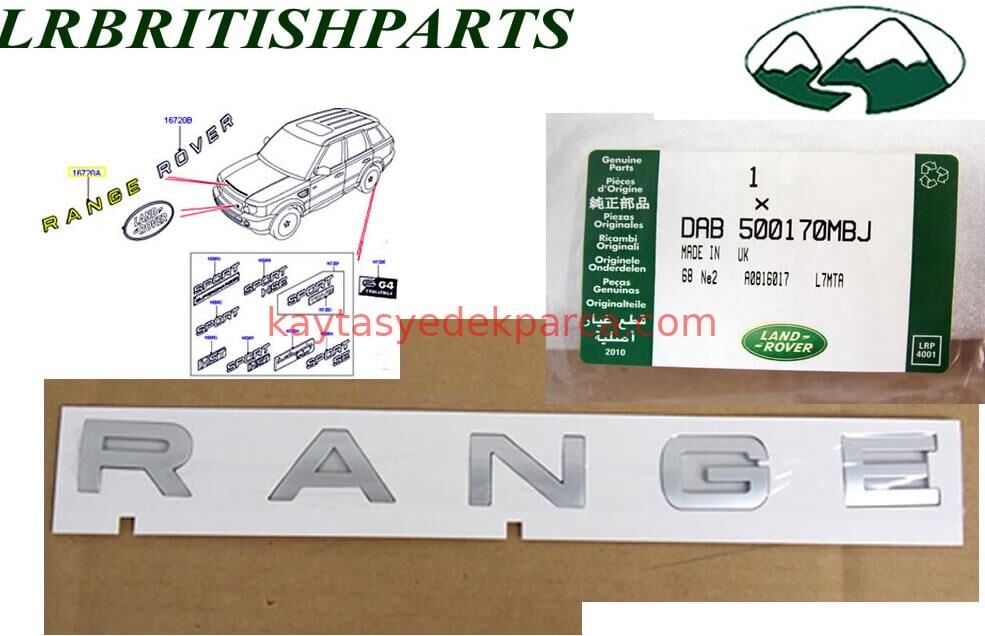 DAB500170MBJ-0170MBJ-BRH-YAZI ÖN RANGE