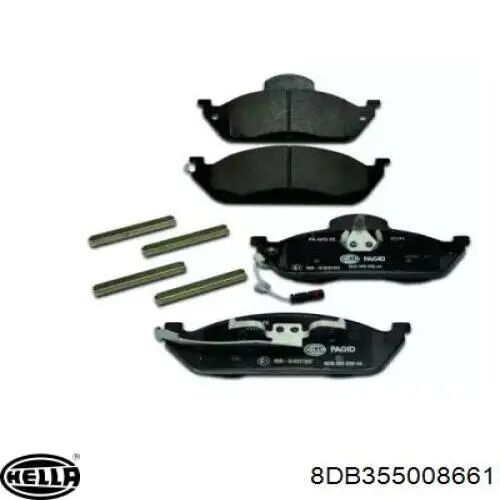 OPT-8DB355008661-FREN BALATASI, W163 ÖN ML320-ML270 CDI FİŞLİ