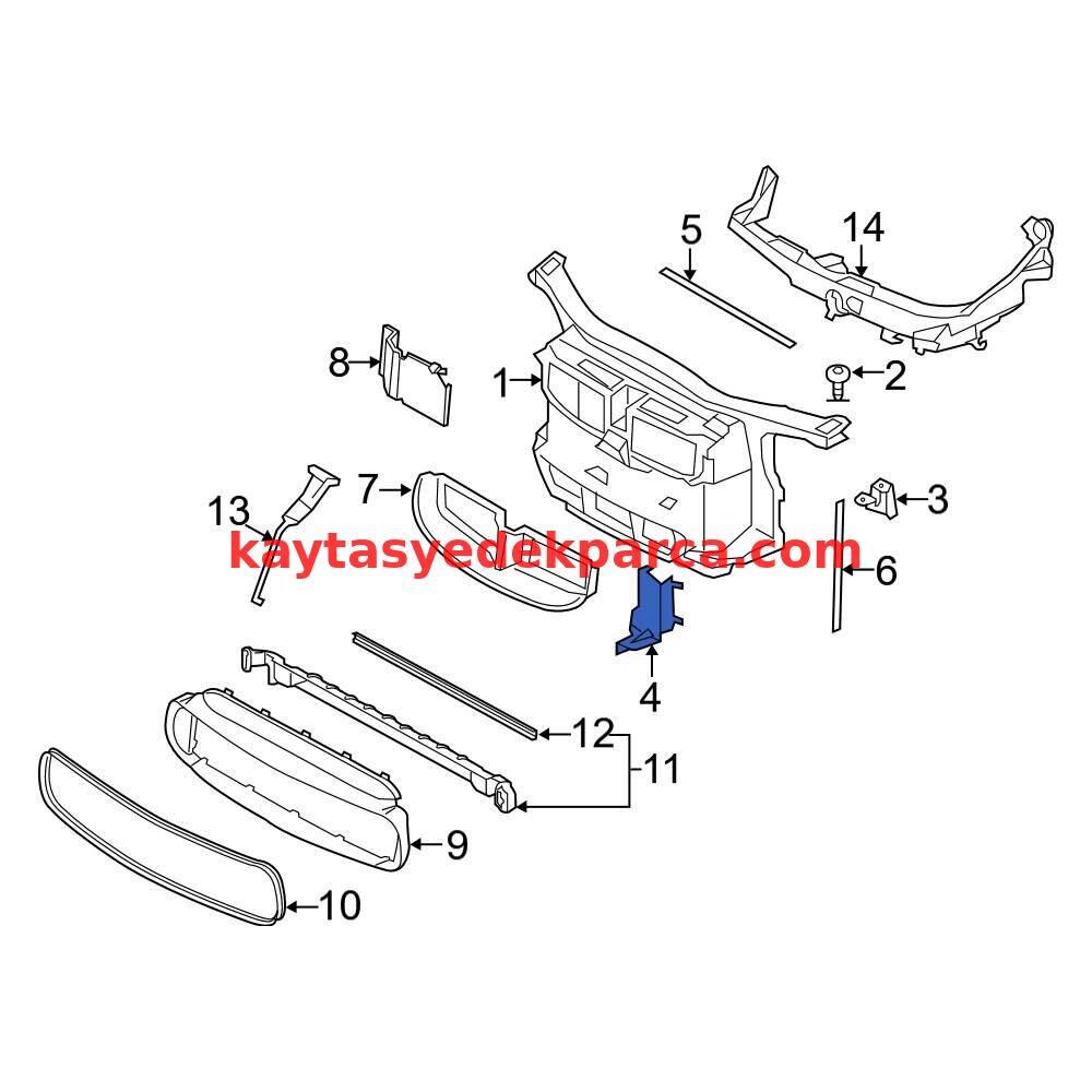 51647117811-7117811-B.W-KLİT SACI SOL