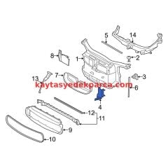 51647117811-7117811-B.W-KLİT SACI SOL