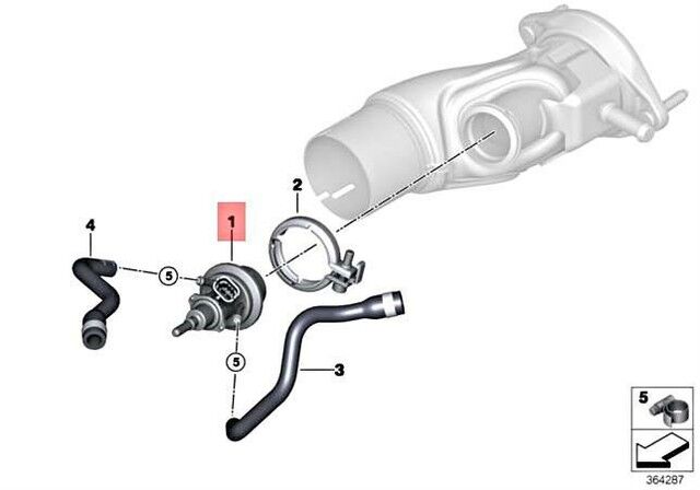 BMW-18308514448-18308514448-8514448-BMW-EKSOZ AYAR ÜNİTESİ F10/X5