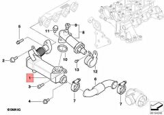 BMW-11717794245-EGR RADYATÖRÜ