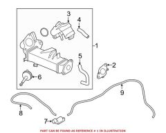 BMW-11717823210-EGR RADYATÖRÜ F10