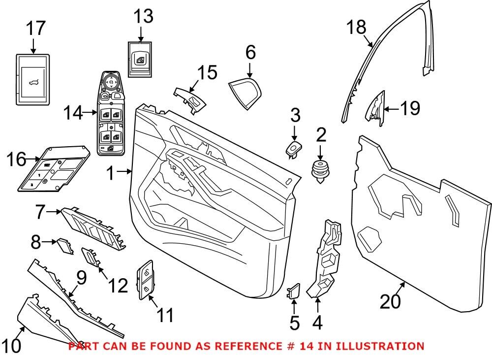 BMW-61316847098-CAM DÜĞMESİ