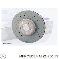 MER-A2224200172-FREN DİSKİ W222 ÖN