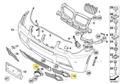 BMW-51437336312-ARKA ÇAMURLUK İÇ BIRAKETİ İ8
