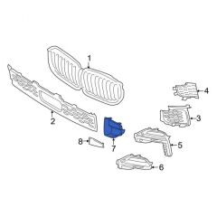 BMW-51118081740-TAMPON İÇ DESTEK BAKALİTİ G70