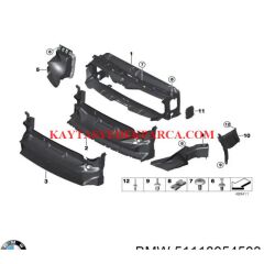 ÇEKİ DEMİR KAPAĞI G20 LCİ SOL