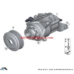 32427800331-7800331-BMW-DİREKSİYON POMPA KASNAĞI E71/40/dX