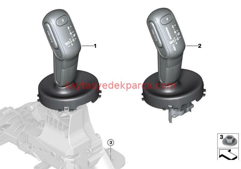 61316991605-6991605-BMW-VİTES TOPUZU F55/F60