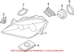 BMW-63117316216-FAR KARTI