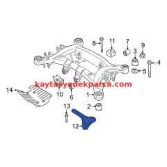 33306871005-6871005-BMW-SALINCAK ARKA ÜST G04 X3-X4 SOL